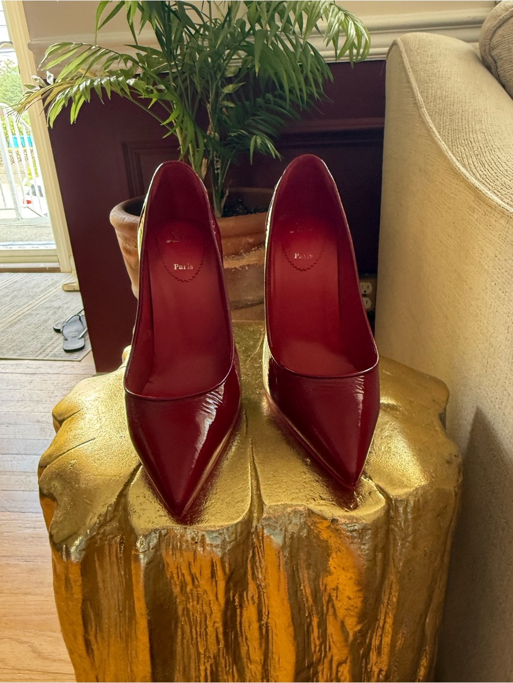Red louboutin 100 millimeter